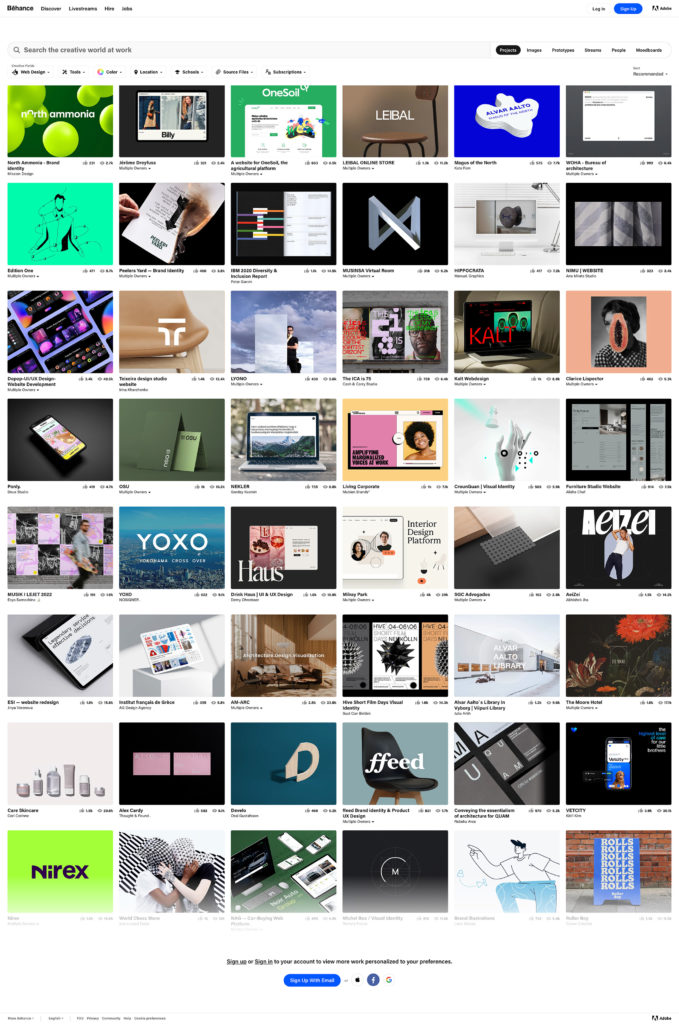 behance - Showit Website inspiration on Behance.net